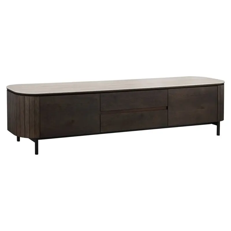 - Tv-dressoir Ritz 2-deurs 1-la (Brown)