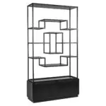 - Wandkast Bonvoy black 2-laden (Black)
