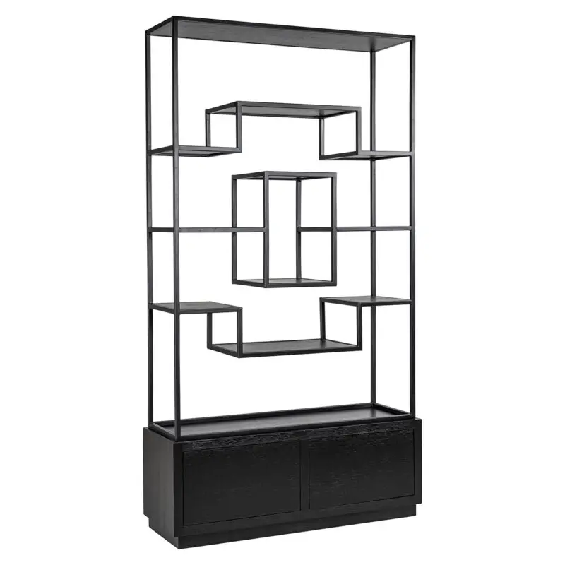 - Wandkast Bonvoy black 2-laden (Black)