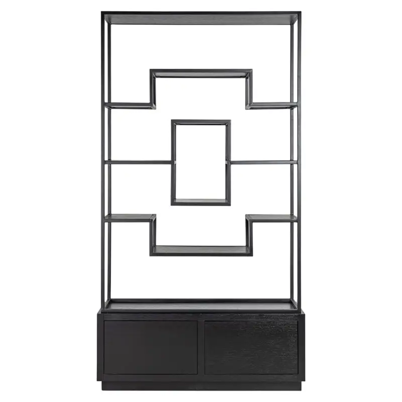 - Wandkast Bonvoy black 2-laden (Black)