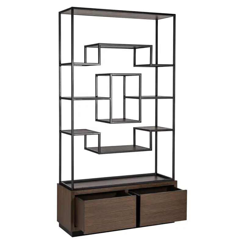 - Wandkast Bonvoy brown 2-laden (Brown)