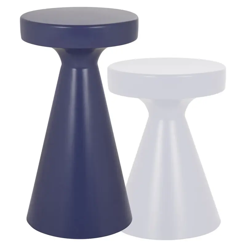 - Bijzettafel Kimble paars groot 30Ø (Purple)