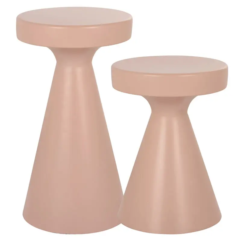 - Bijzettafel Kimble roze klein 30Ø (Pink)