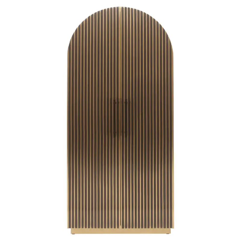 - Wandkast Les Arcs 2-deurs (Brushed Gold)
