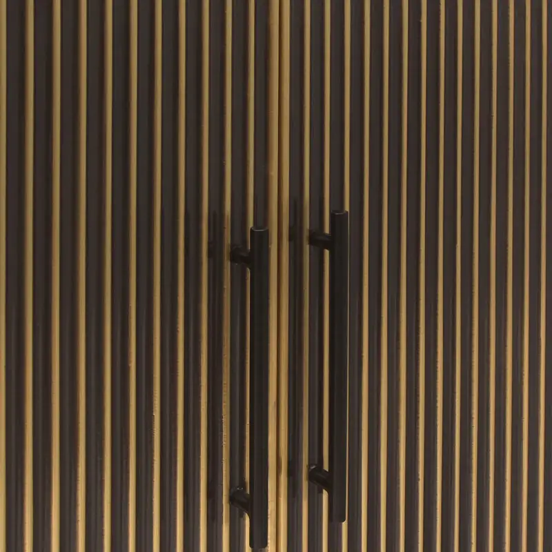 - Wandkast Les Arcs 2-deurs (Brushed Gold)