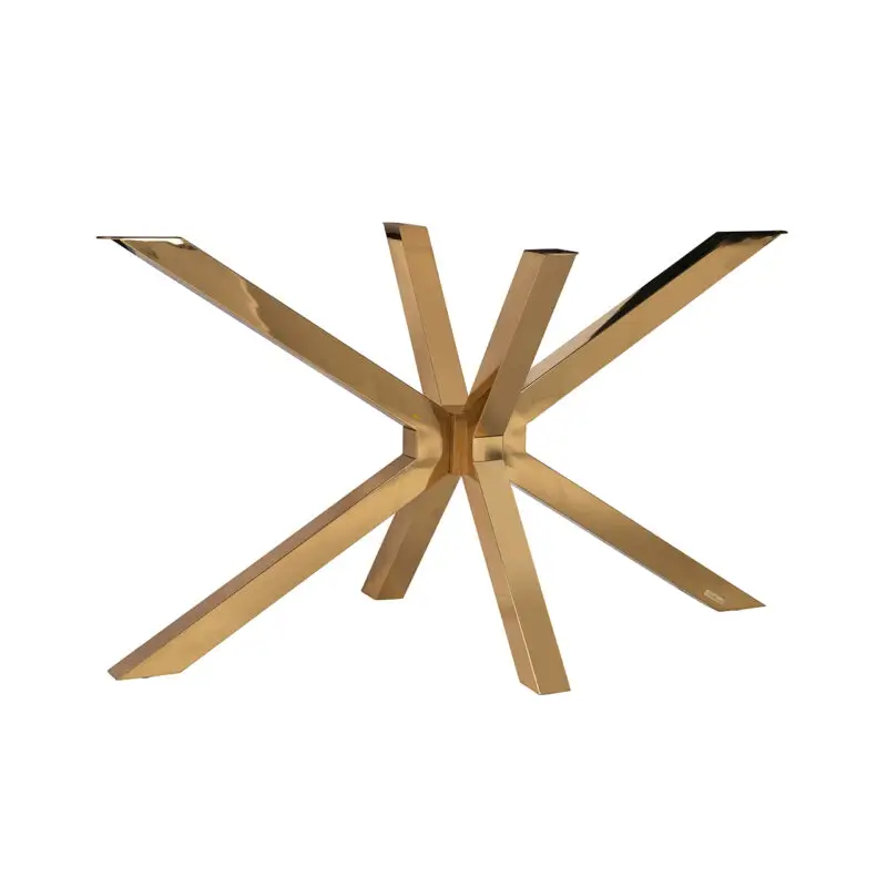 - Eettafelpoot Matrix goud Conrad (Gold)