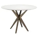 - Eettafel Maisy 114Ø (White)