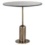 - Bistrotafel Logan 75Ø (Black/gold)