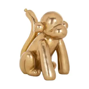 - Monkey deco object (Gold)