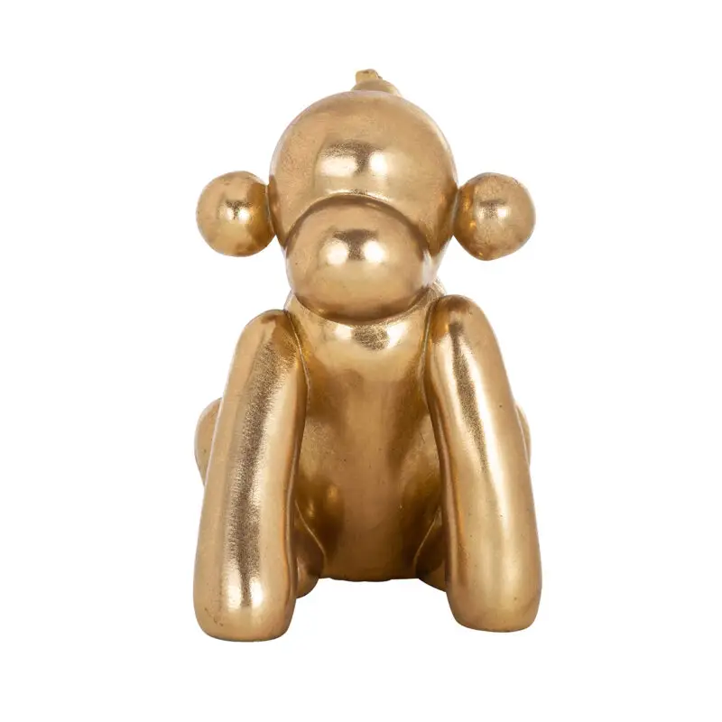 - Monkey deco object (Gold)