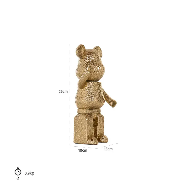 - Deco object beer goud (Gold)