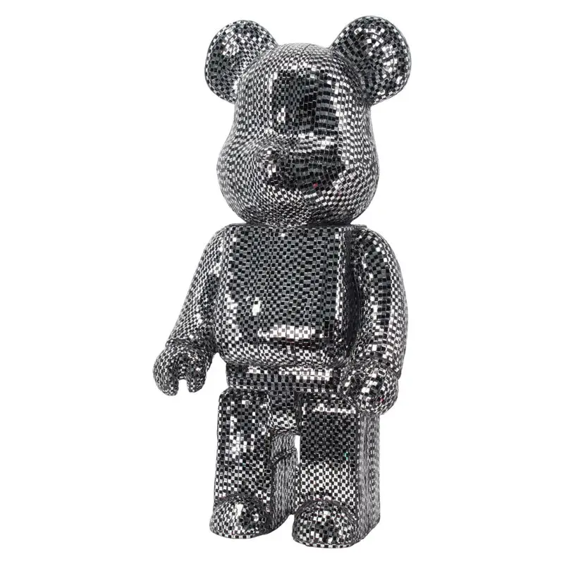- Decoratieobject Beer klein zwart (Silver)
