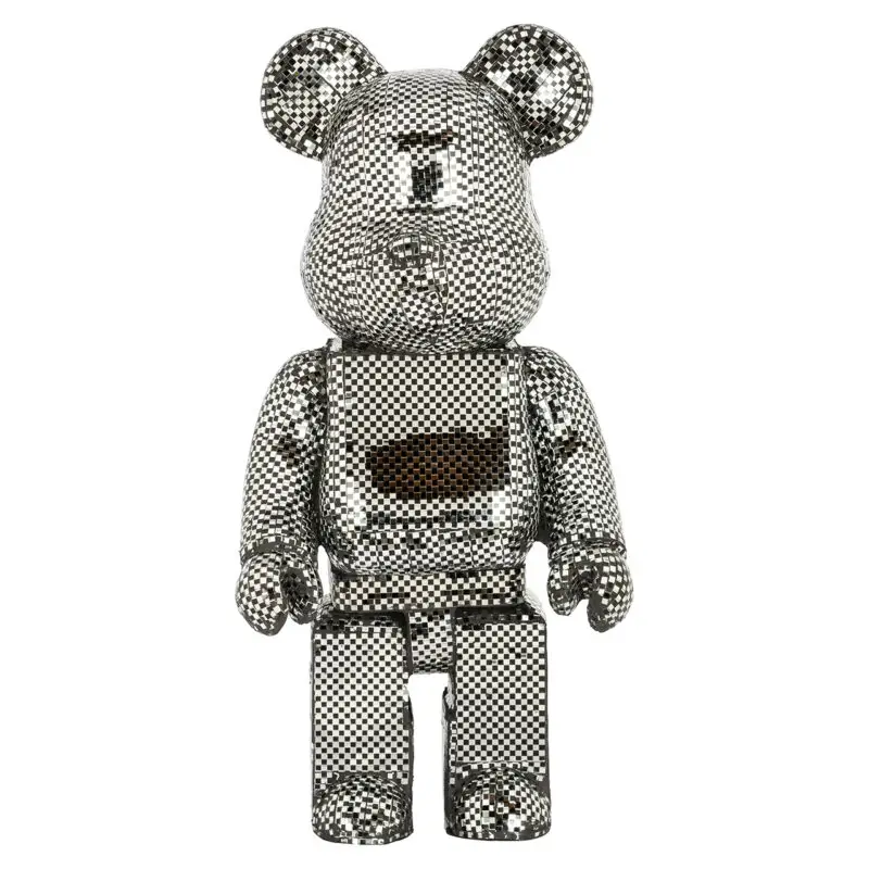 - Decoratieobject Beer klein zwart (Silver)