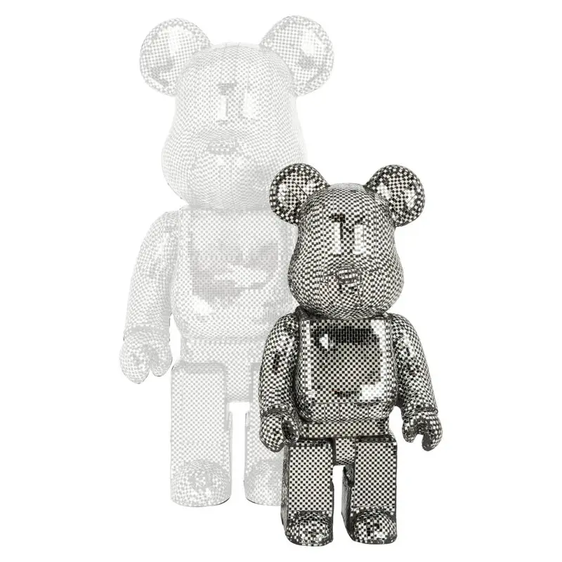 - Decoratieobject Beer klein zwart (Silver)