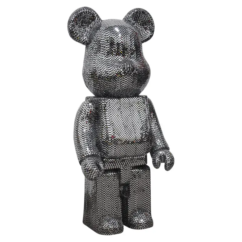 - Decoratieobject Beer groot (Black)