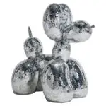 - Dog deco object spiegel (Silver)