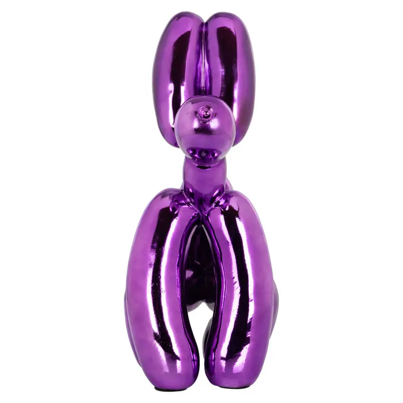 - Dog deco object paars