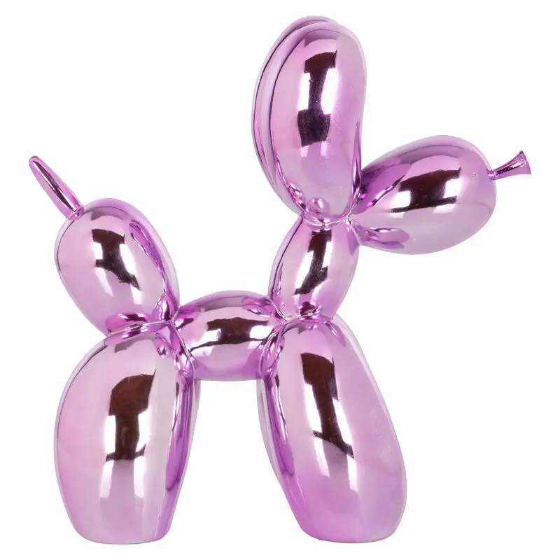 - Dog deco object roze (Pink)