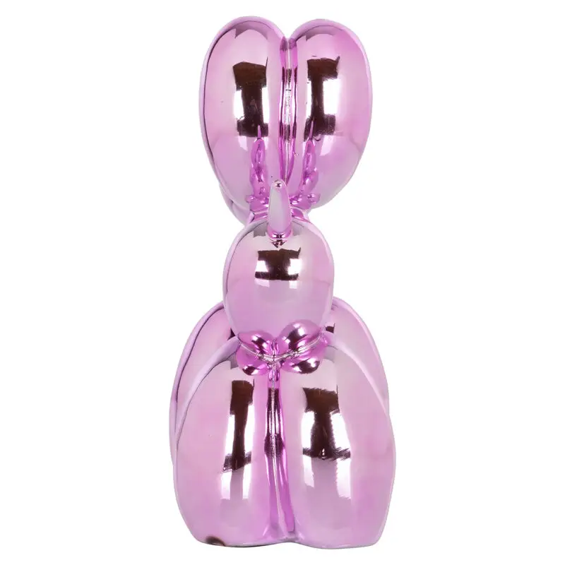 - Dog deco object roze (Pink)