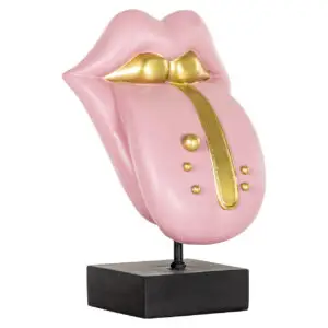 - Deco object Tongue roze (Pink)