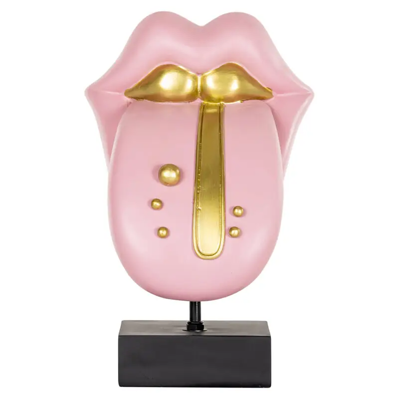 - Deco object Tongue roze (Pink)