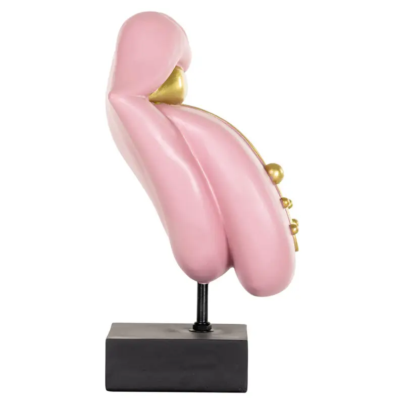 - Deco object Tongue roze (Pink)