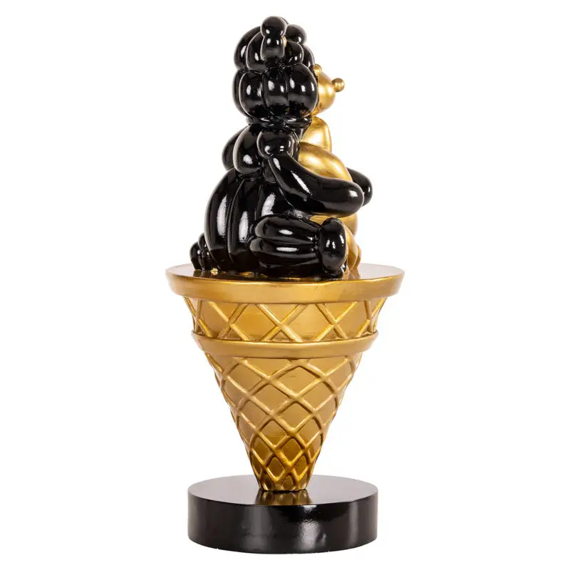 - Deco object Harly (Black/gold)