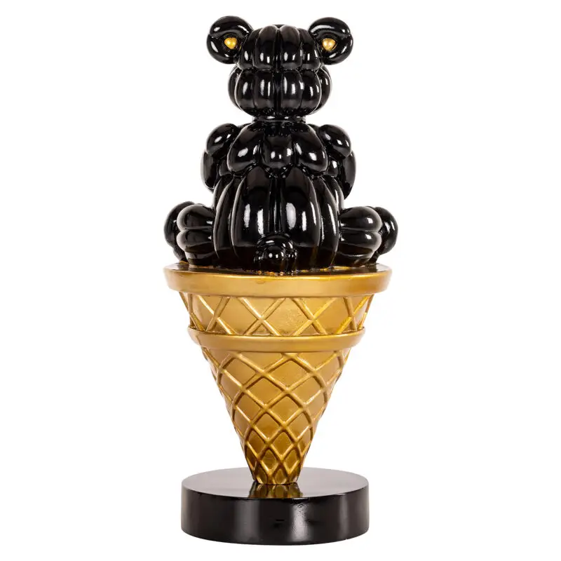 - Deco object Harly (Black/gold)