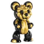 - Deco object Silly (Black/gold)