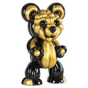 - Deco object Silly (Black/gold)
