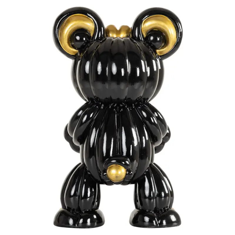 - Deco object Silly (Black/gold)