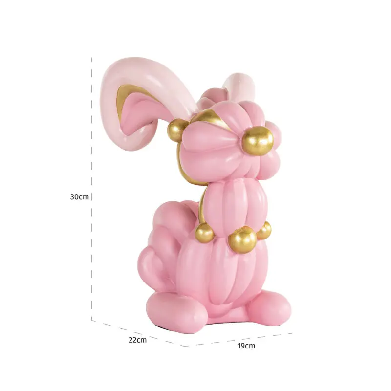 - Deco object Rabbit (Pink)