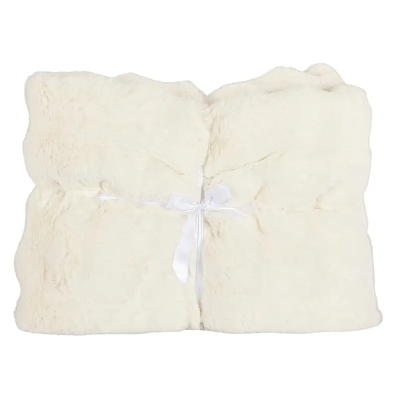 - Furry Blanket Nassim (White)