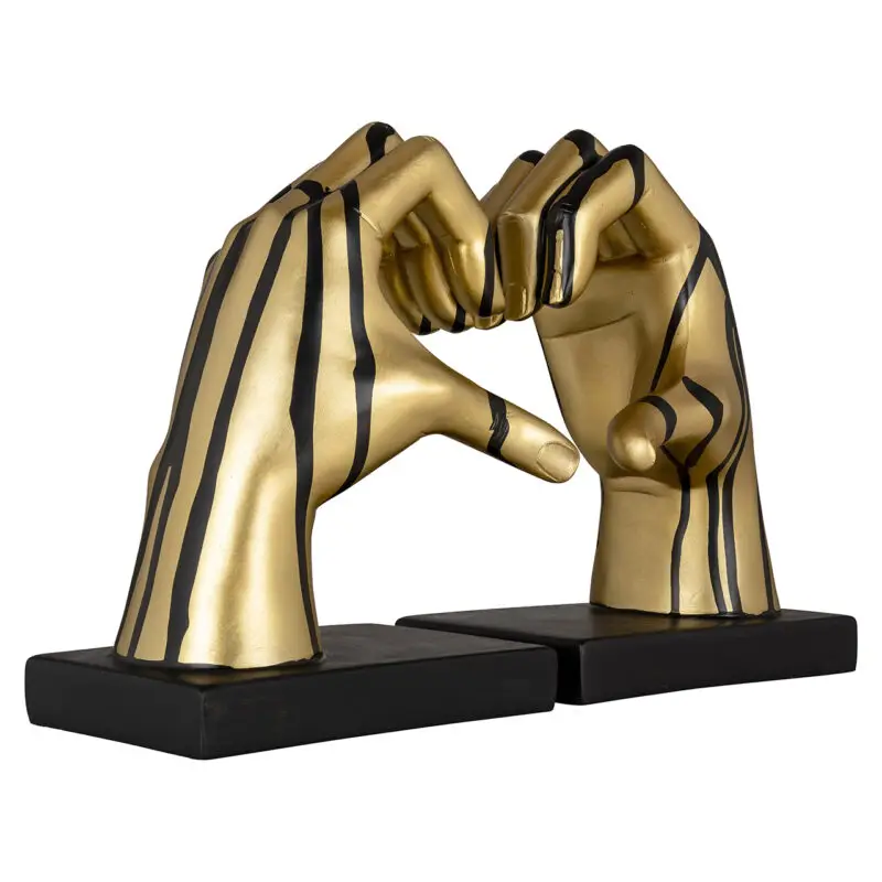 - Boekenstandaard Love (Black/gold)