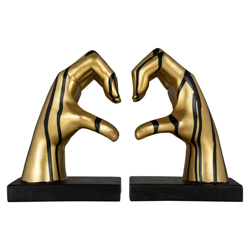 - Boekenstandaard Love (Black/gold)