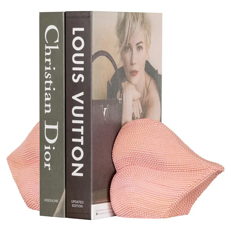 - Boekenstandaard Kiss roze (Pink)