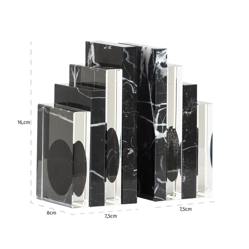- Boekenstandaard Fancy (Black)