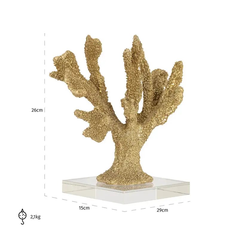 - Faux koraal Mette (Gold)