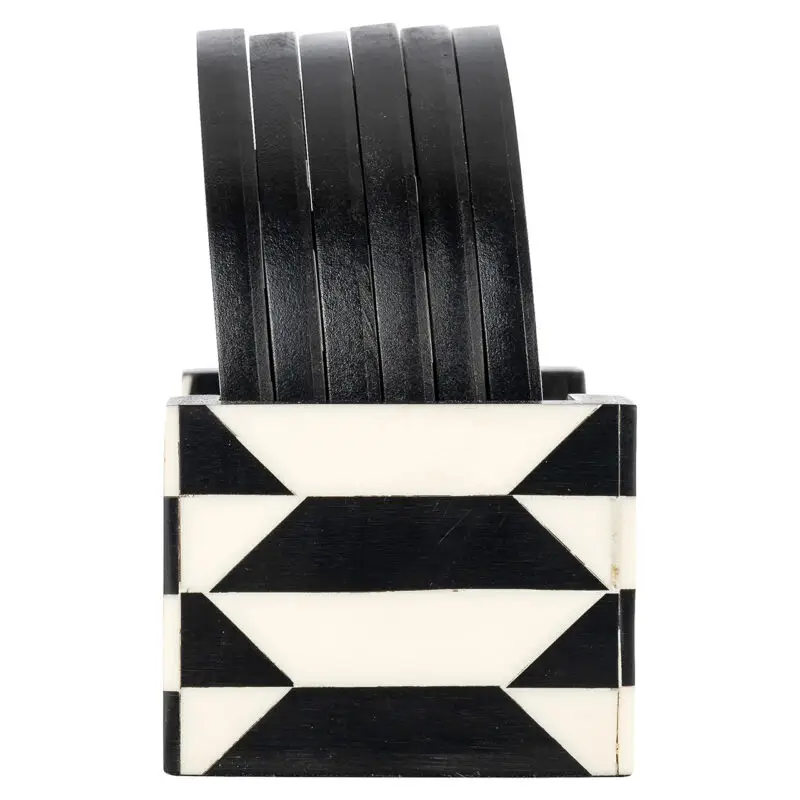 - Onderzetters Jula (Black/white)