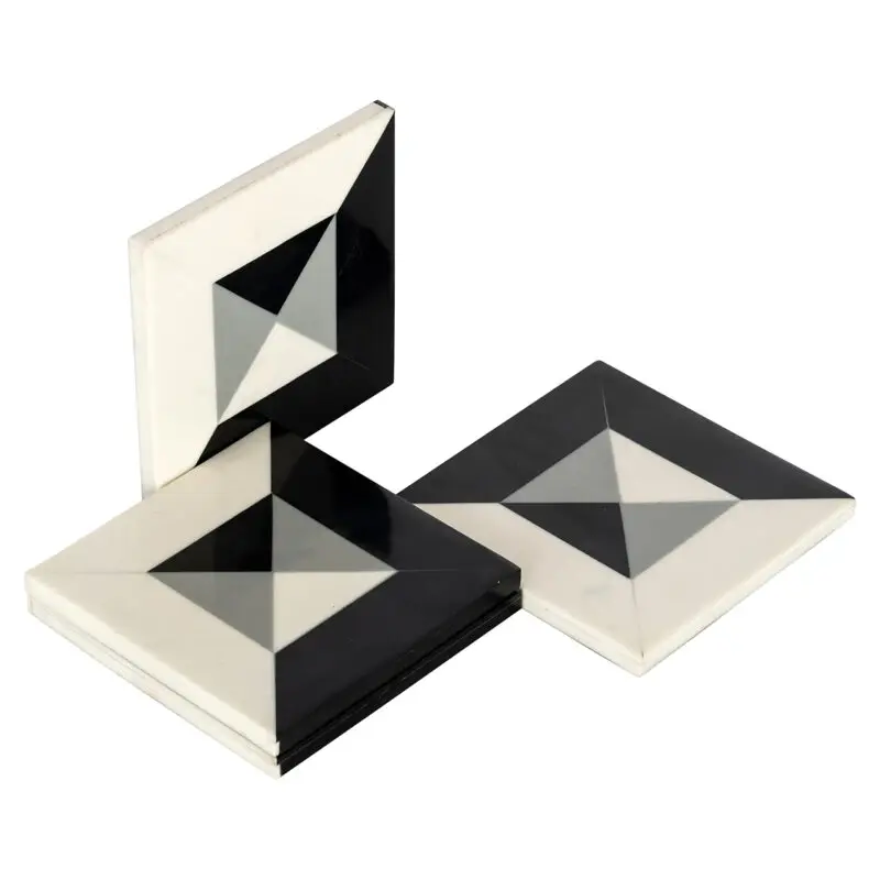 - Onderzetter Louel (Black/white)