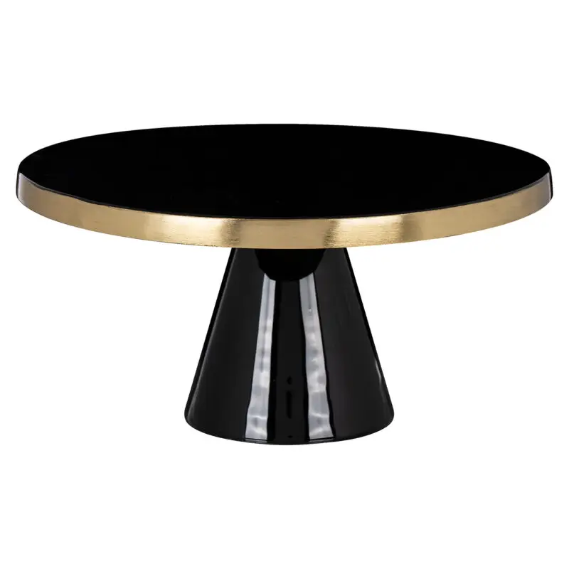 - Taartplateau Elena (Black/gold)