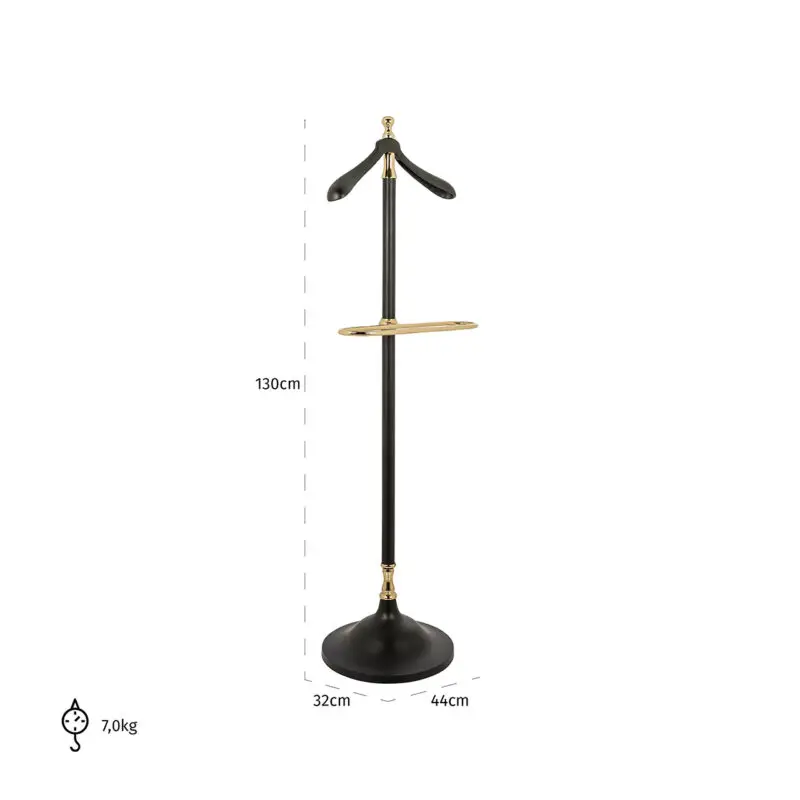 - Kledingrek Balley (Black)