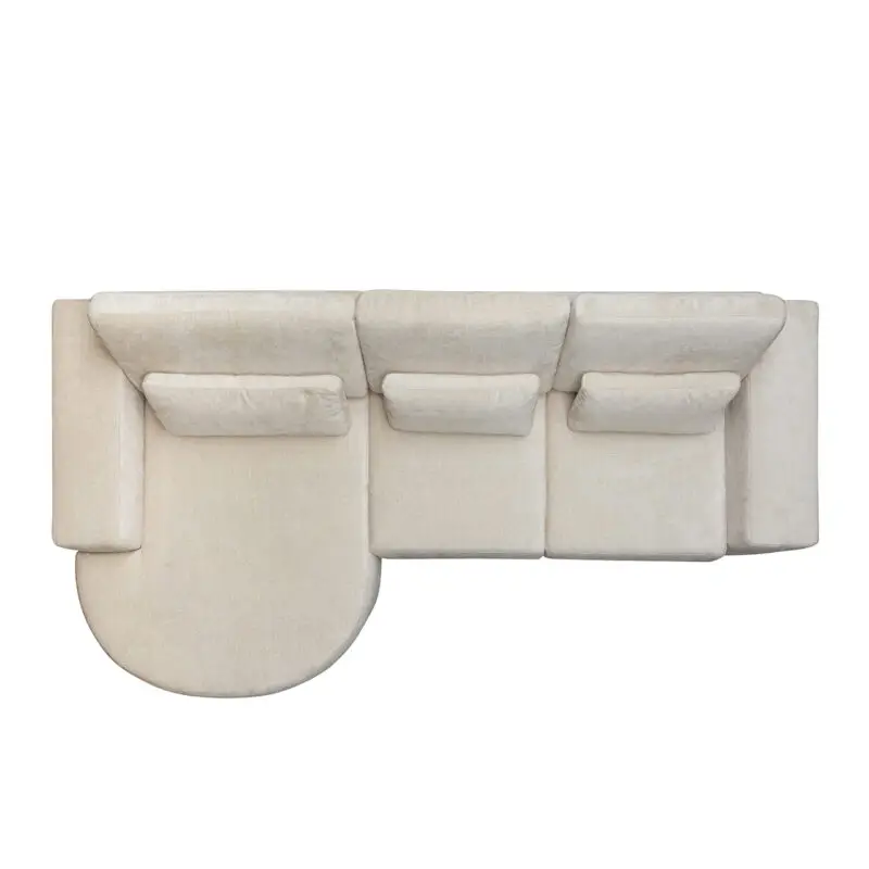 5 zitter white chenille (Bergen 900 white chenille)