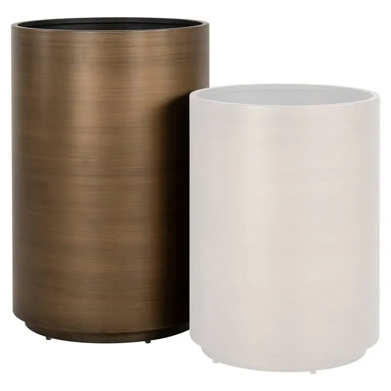 - Plantenbak Dira 50Ø (Brushed Gold)