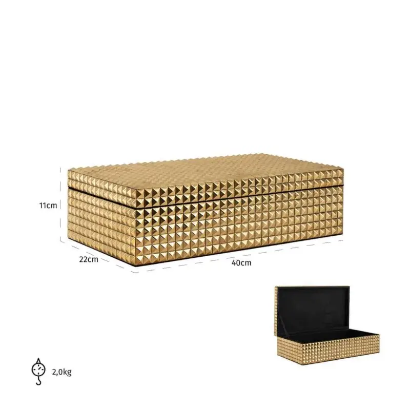 - Juwelenbox Blaze goud (Gold)