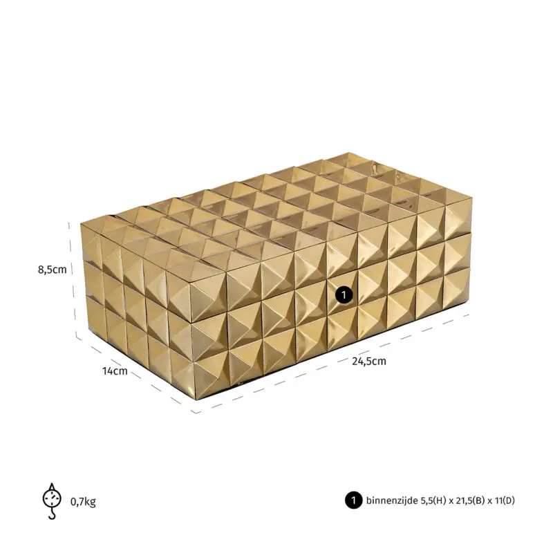 - Juwelenbox Rylee (Gold)