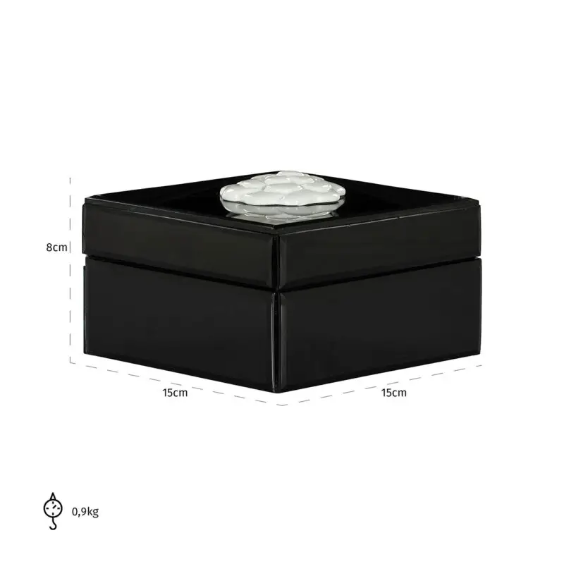 - Opbergdoos Lune (Black/white)