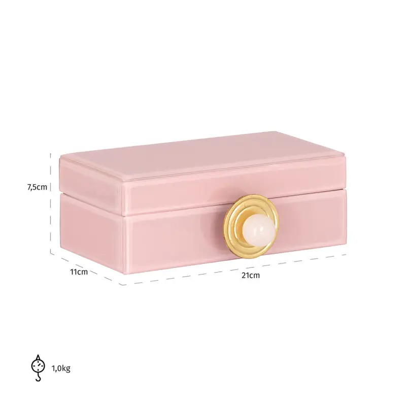 - Opbergbox Jamila klein (Pink)