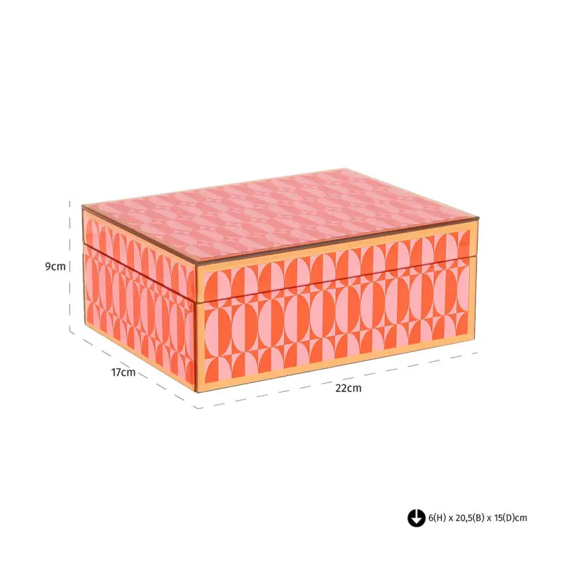 - Opbergbox Abba groot (Pink)