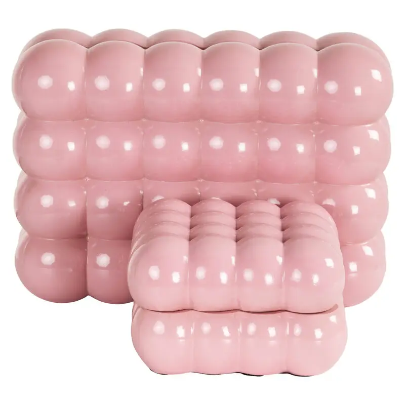 - Opbergbox Cece roze klein (Pink)